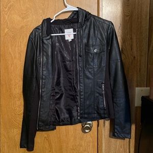 Guess Faux Leather Jacket